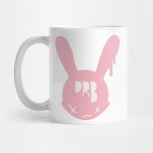 Pink Distressed Bunny Icon Mug